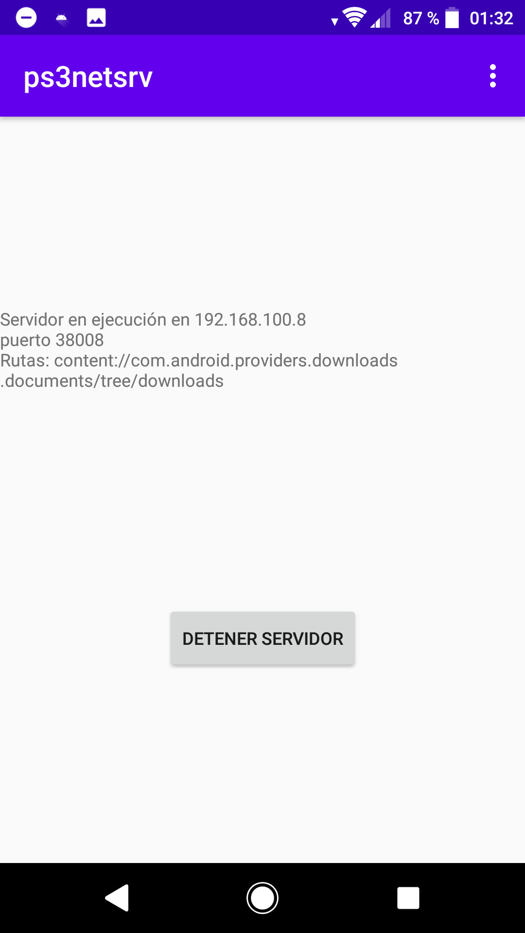 PS3netsrv Android
