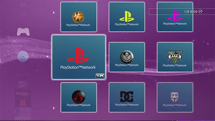 PS3 PSN Icons